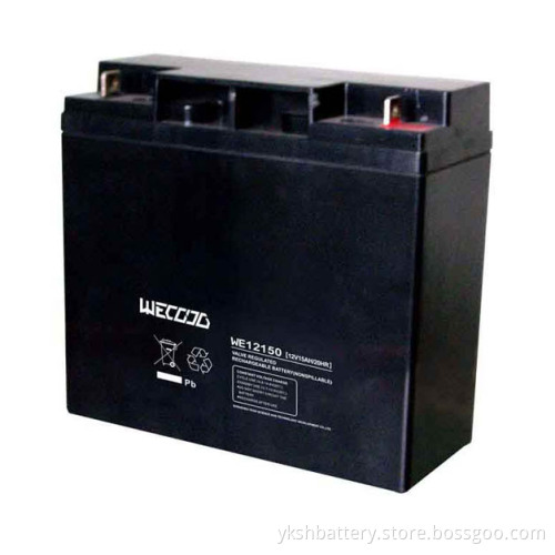 WE12150 lead acid batteries for UPS